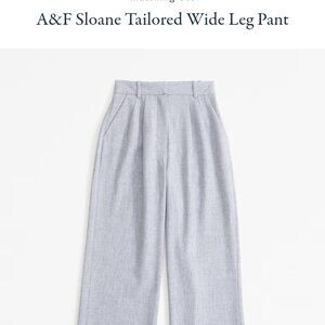 NWT A&F Sloane wide leg pant